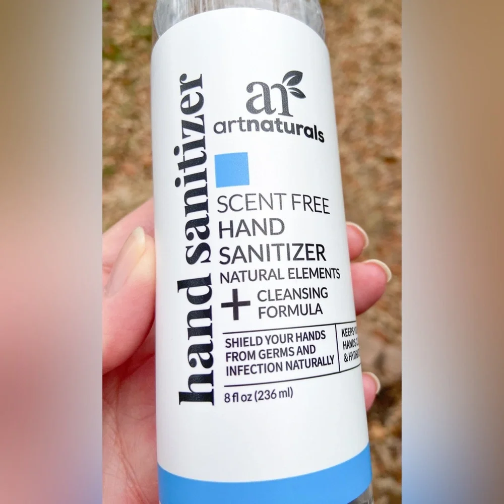 2 Bottles of 8oz. Hand Sanitizer NWOT Unopened. Art Natutals Germ Gel Sanitizer